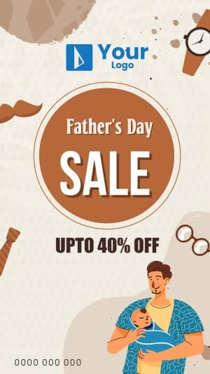 Father's Day Offers poster Maker