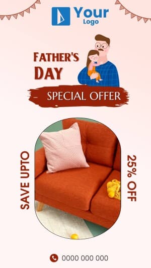 Father's Day Offers template
