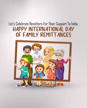 International Day of Family Remittances banner