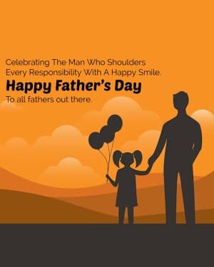 Father's day poster