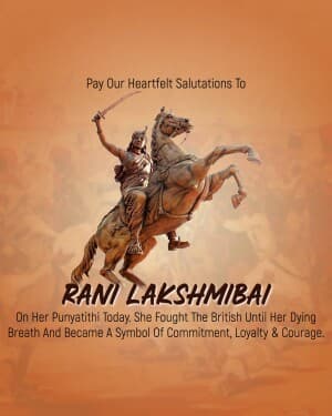 Rani Lakshmibai Punyatithi post