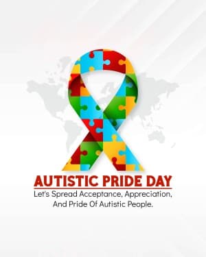 Autistic Pride Day banner