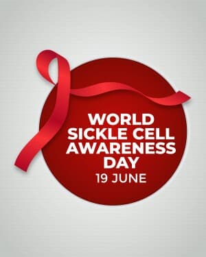 World Sickle Cell Awareness Day illustration