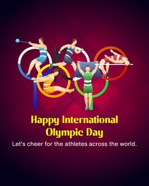 International Olympic Day illustration