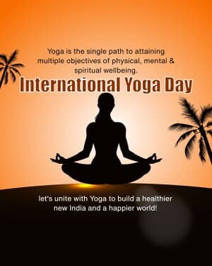 International Yoga day image