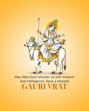 Gauri Vrat flyer