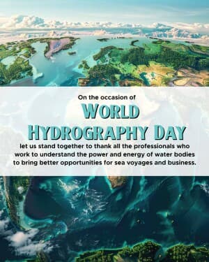 World Hydrographic Day graphic