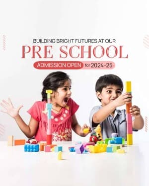 Pre Primary School post