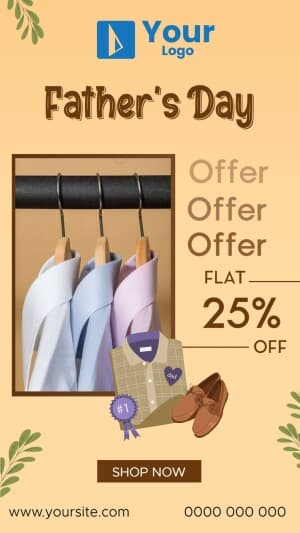 Father's Day Offers Instagram banner