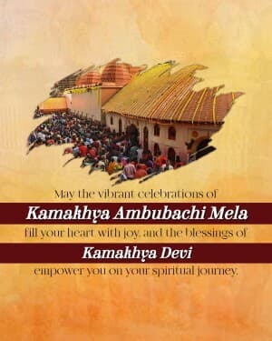 Kamakhya Ambubachi Mela flyer