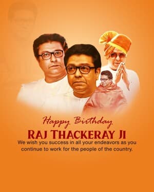 Raj Thackeray Birthday post
