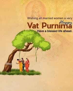 Vat Purnima event poster