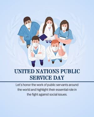 United Nations Public Service Day image