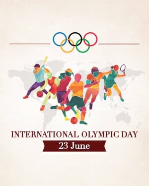 International Olympic Day flyer