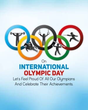 International Olympic Day banner