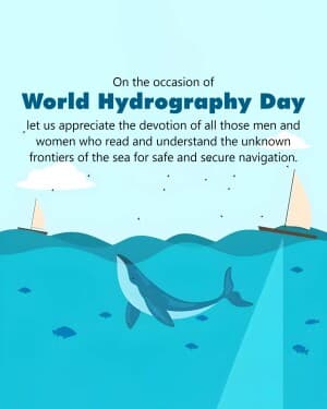 World Hydrographic Day banner