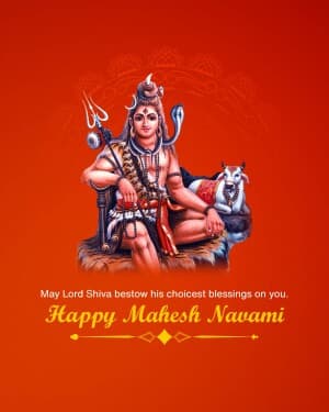 Mahesh Navami post