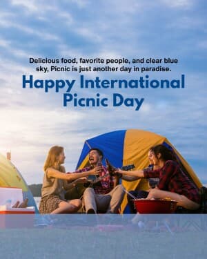 International Picnic Day post