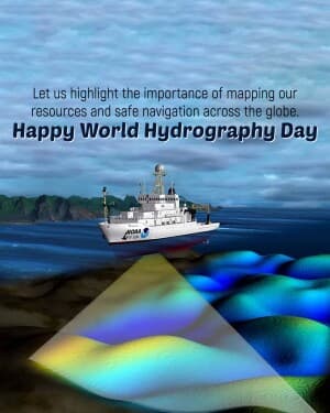 World Hydrographic Day poster