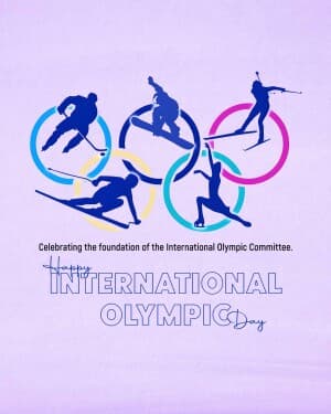 International Olympic Day poster