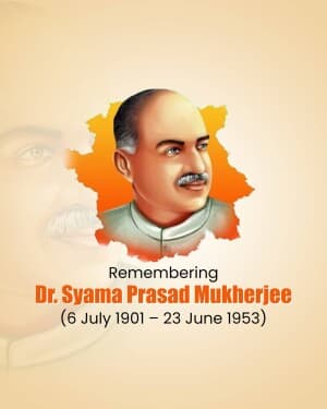 Syama Prasad Mukherjee Punyatithi post