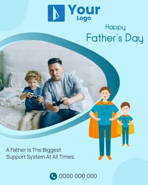 Father's Day Templates advertisement template