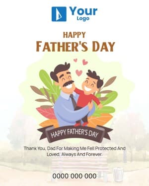 Father's Day Templates poster Maker