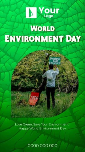 World Environment Day Templates Social Media poster