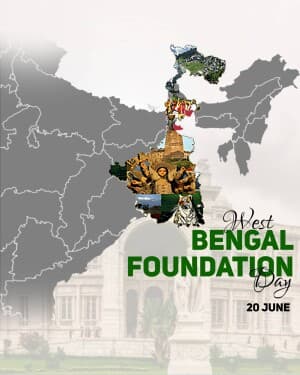 West Bengal Foundation Day post