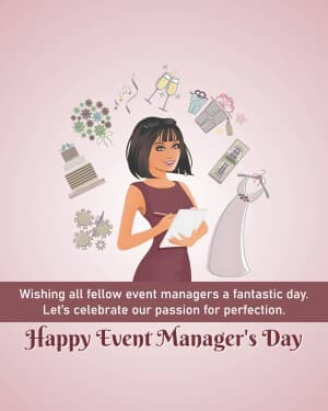 Event Manager's Day event poster