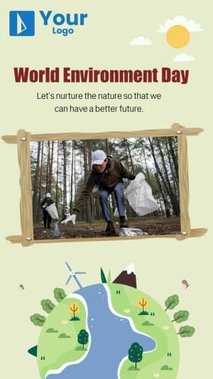 World Environment Day Templates poster Maker