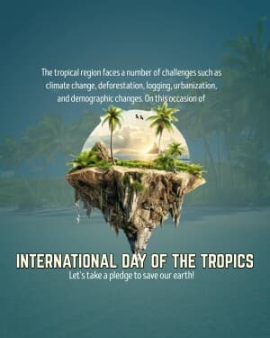 International Day of the Tropics banner