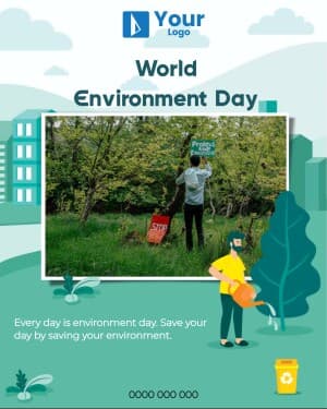World Environment Day Templates Social Media template