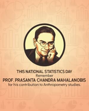 National Statistics Day illustration