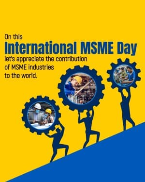 International MSME Day image