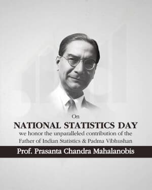 National Statistics Day video