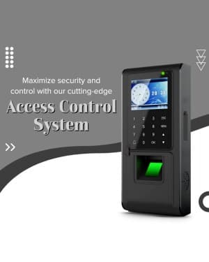 Access Control System promotional poster