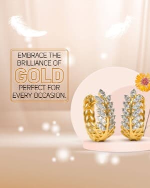 Gold Jewellery promotional post