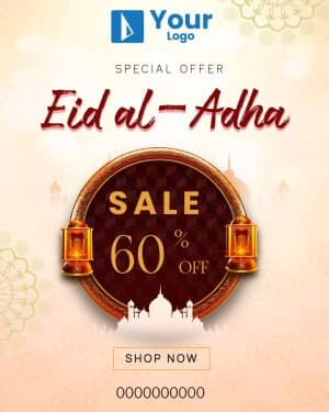 Eid al-Adha Offers Instagram flyer
