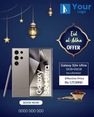 Eid al-Adha Offers marketing flyer
