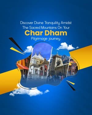 Char Dham Yatra business template