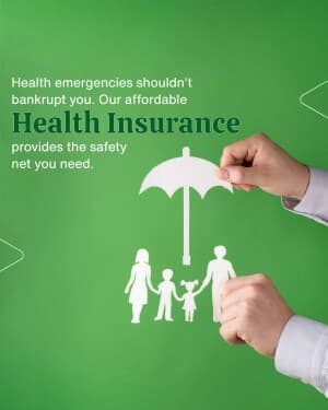 Health Insurance promotional template