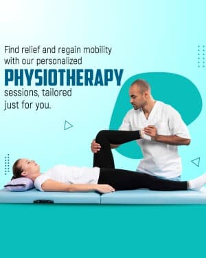 Physiotherapy promotional images