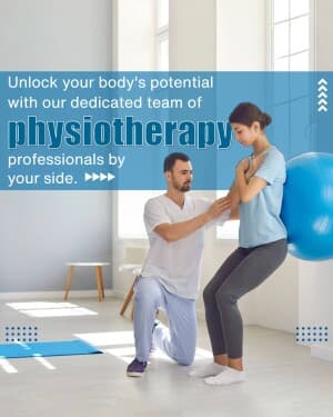 Physiotherapy facebook ad