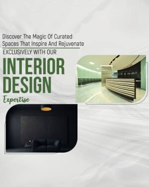 Interior Design promotional post