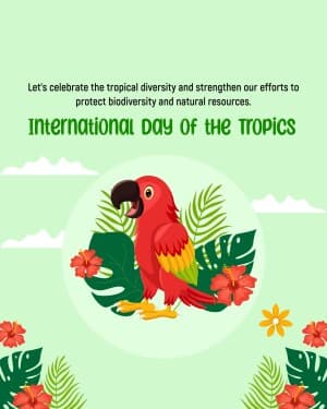 International Day of the Tropics post