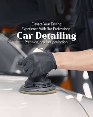 Car Washing & Paint business post