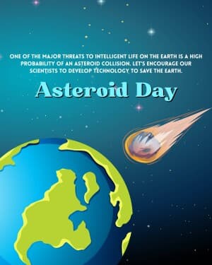 Asteroid Day post