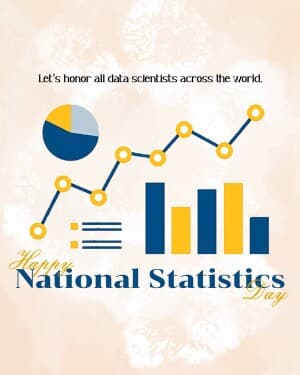 National Statistics Day flyer