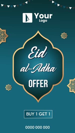 Eid al-Adha Offers facebook template